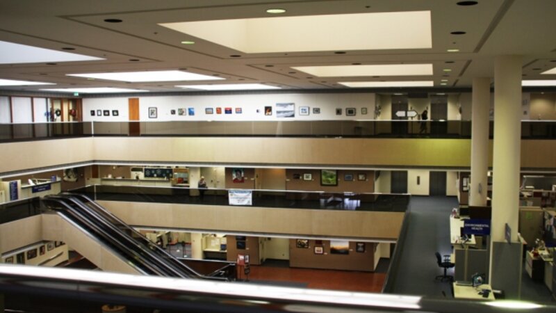 12th Annual Exhibit View of the NAP exhibition in the Atrium Gallery of the Venutra County Goverment Center.