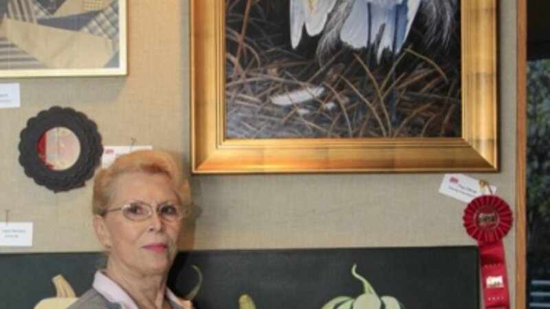 12th Annual Exhibit Preening Great White Egret