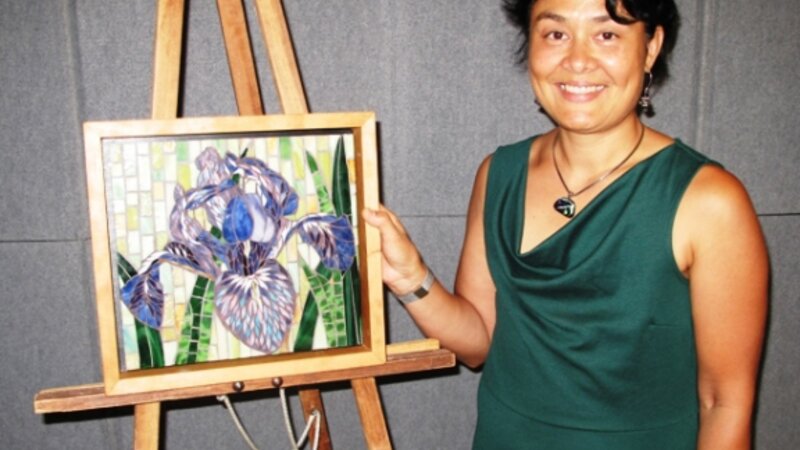 4th Annual Exhibit Portrait of the Iris as a Young Bloom