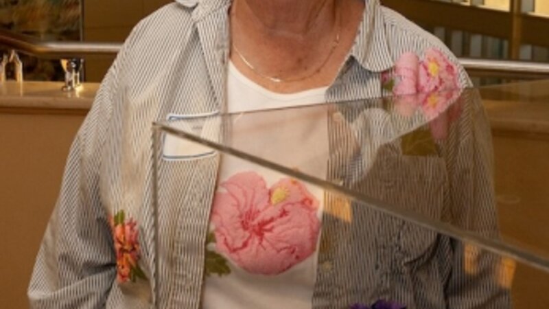 6th Annual Exhibit Iris Woodcarving