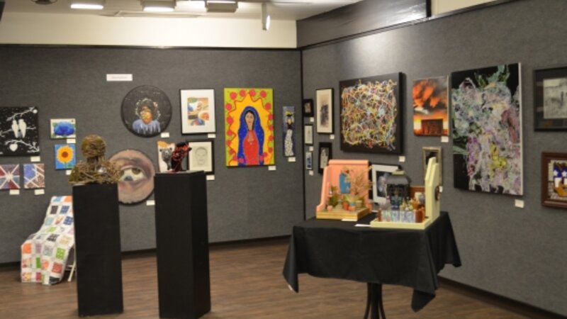 26th Annual Exhibit The Lubbock Municipal Garden & Arts Center beautifully displaying the artwork from this year's NAP show.