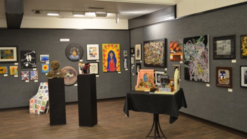 26th Annual Exhibit The Lubbock Municipal Garden & Arts Center beautifully displaying the artwork from this year's NAP show.