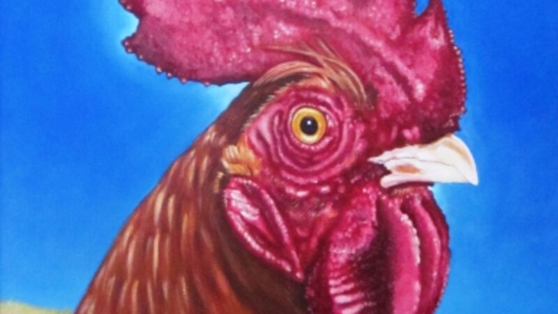 13th Annual Exhibit Rooster 3