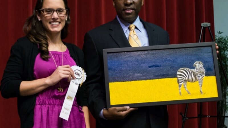 7th Annual Exhibit Pains Zebra