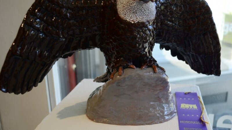 13th Annual Exhibit Eagle on Foot