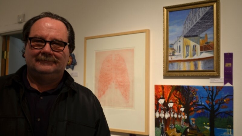 16th Annual Exhibit View from Riverbed