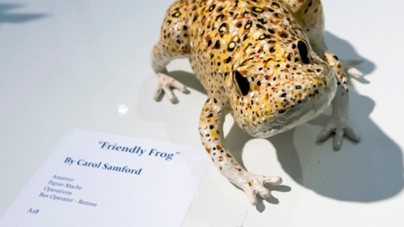 2nd Annual Exhibit Friendly Frog