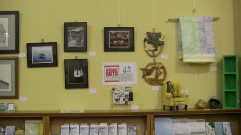 3rd Annual Exhibit Detail of the Lincoln Gallery Wall 2009