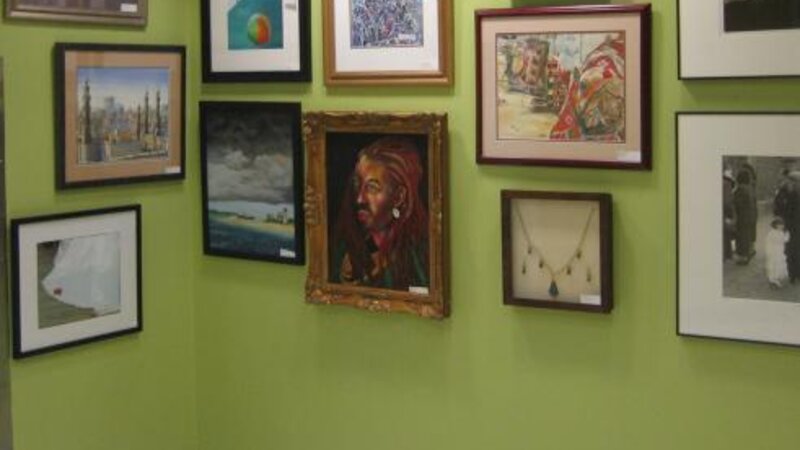 3rd Annual Exhibit Detail of 2009 Childrens Hospital Professional Gallery Wall