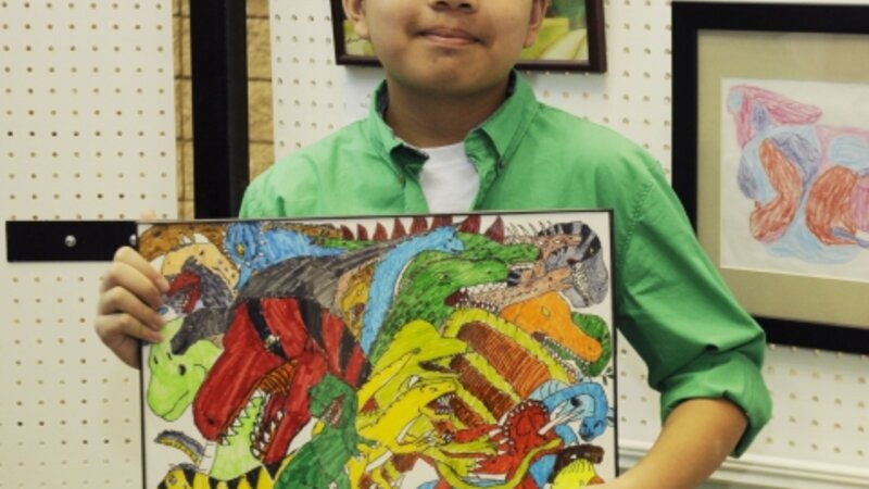 1st Annual Exhibit Colorful World of Dinosaurs