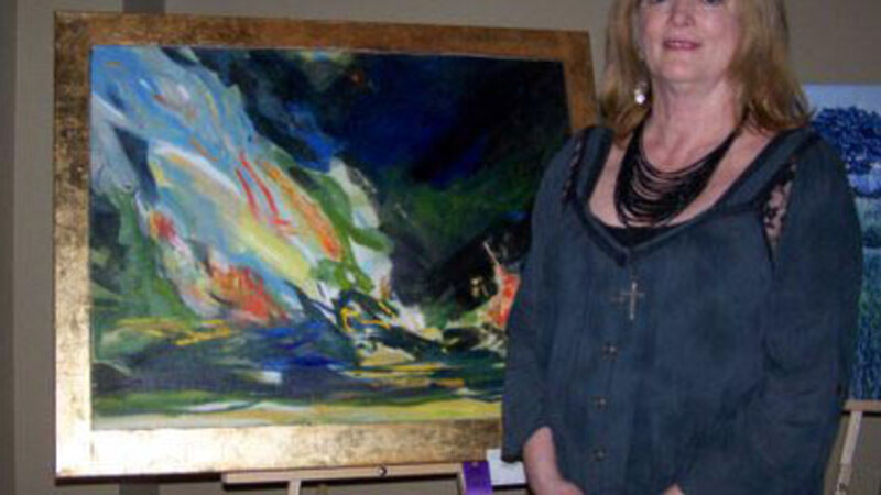 6th Annual Exhibit Large Bonfire