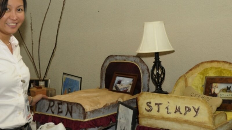 2nd Annual Exhibit Recycled & Repurposed: Ren and Stimpy Beds
