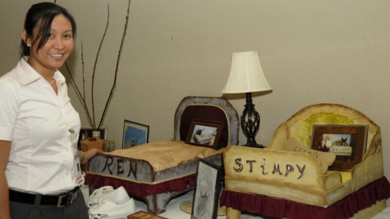 2nd Annual Exhibit Recycled & Repurposed: Ren and Stimpy Beds