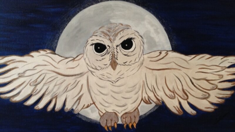 9th Annual Exhibit White Owl