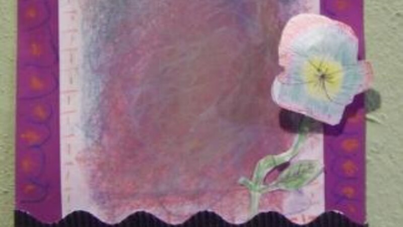 11th Annual Exhibit Pansy on a Cloudy Day