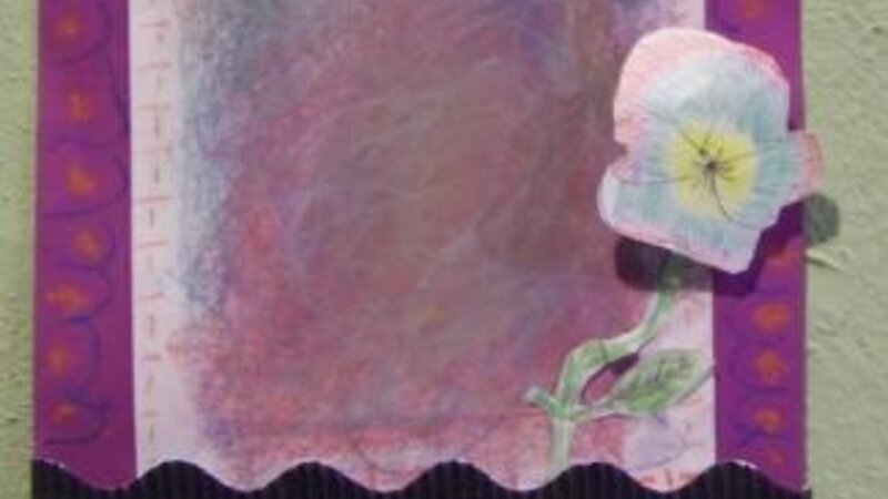 11th Annual Exhibit Pansy on a Cloudy Day