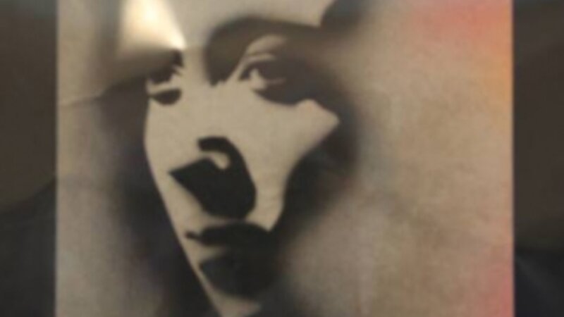 20th Annual Exhibit Stencil Self Portrait