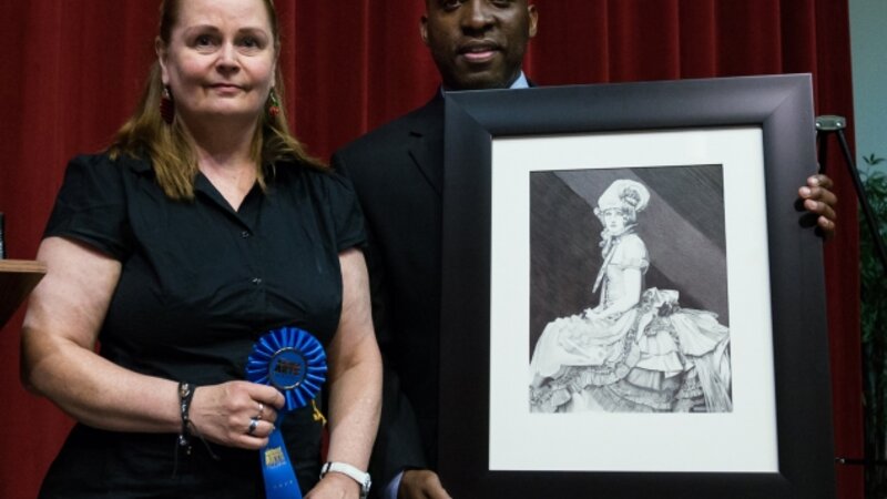 7th Annual Exhibit Amee Penelope in Theater Costume