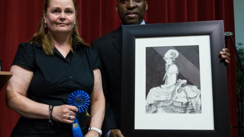 7th Annual Exhibit Amee Penelope in Theater Costume