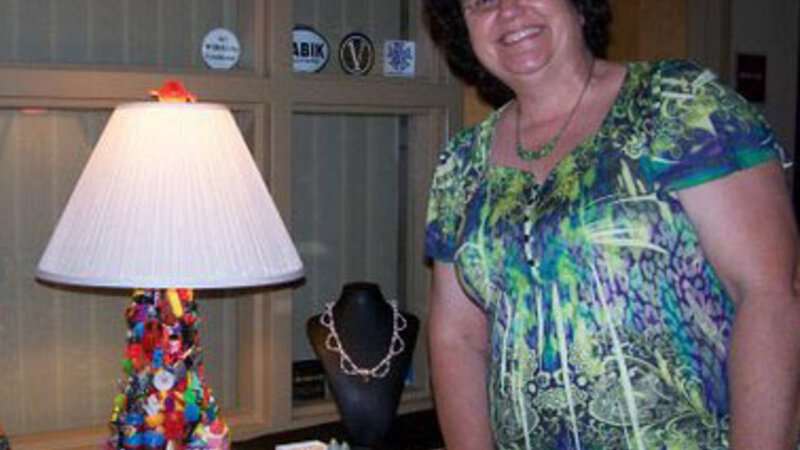 6th Annual Exhibit I Spy Lamp