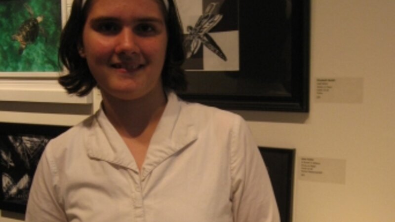 6th Annual Exhibit Howling Wolf Pup