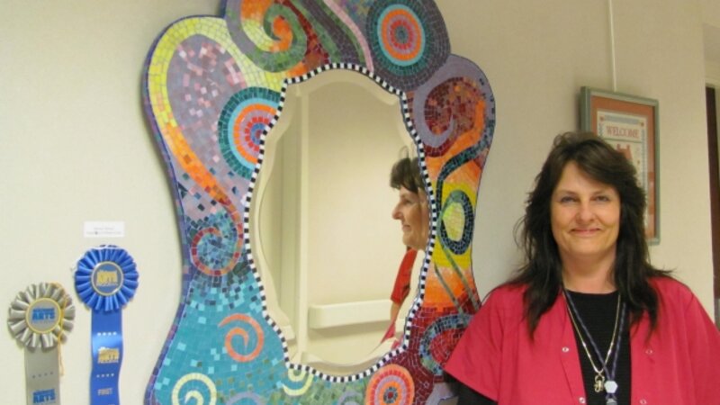 4th Annual Exhibit Mosic Mirror