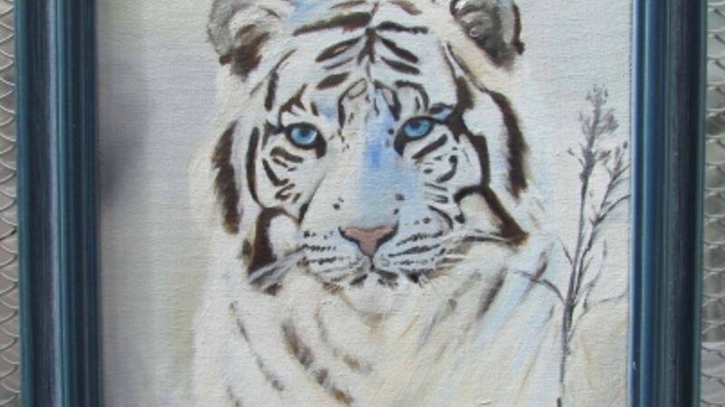 17th Annual Exhibit White Tiger