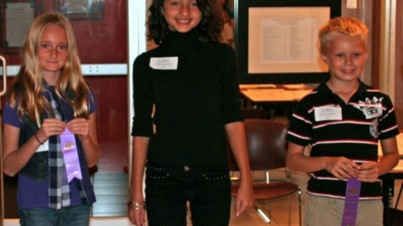 6th Annual Exhibit Youth 12 & Under Honorable Mention Winners