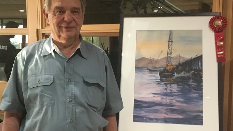 1st Annual Exhibit Pile Boat, Fisherman's Wharf