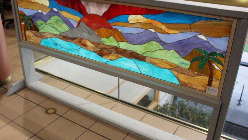 1st Annual Exhibit Purple Mountains Majesty on the Beach