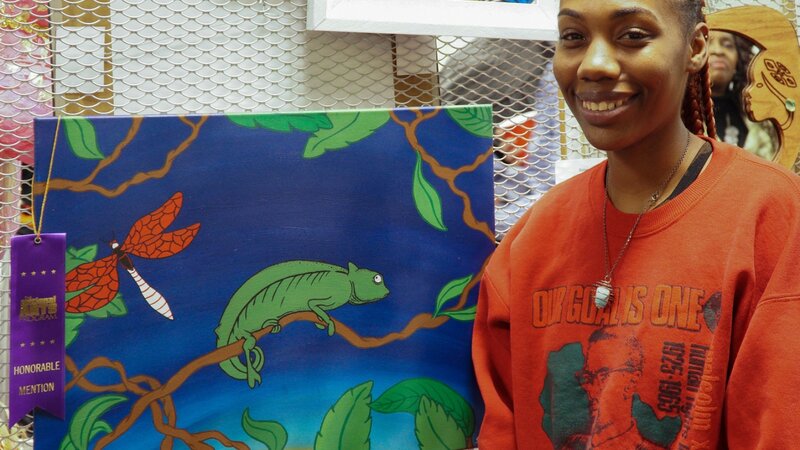 22nd Annual Exhibit Chameleon