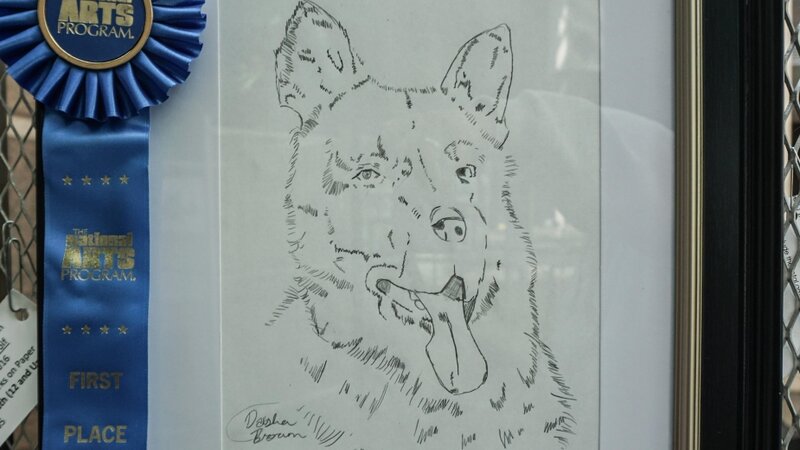 20th Annual Exhibit Grey Wolf