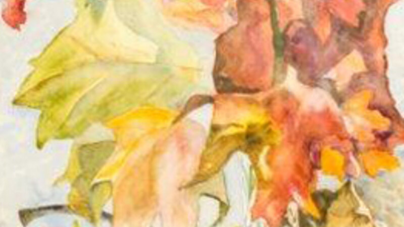 5th Annual Exhibit Still Life with Leaves