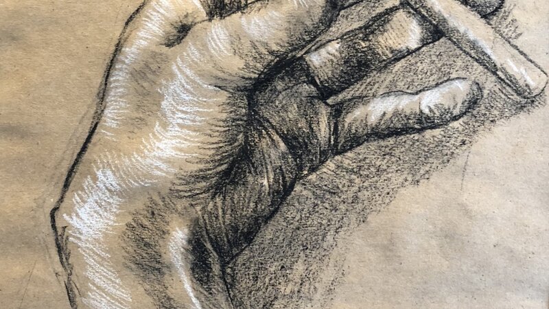 27th Annual Exhibit Study of a Hand