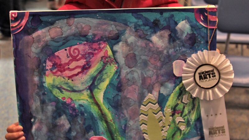 14th Annual Exhibit Blue Rose