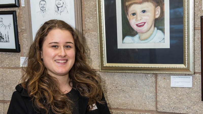 6th Annual Exhibit The Beginning of My Relationship with Cake