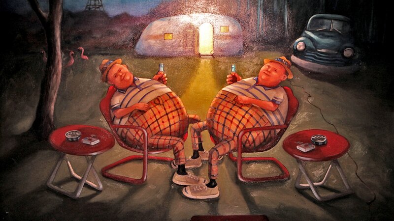 14th Annual Exhibit Tweedle Dum & Tweedle Dee