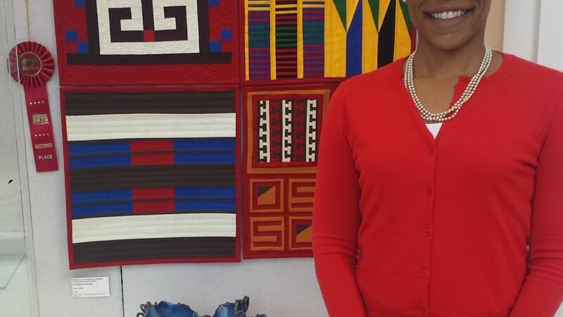 7th Annual Exhibit Woven: An examination of traditional woven textiles through quilting