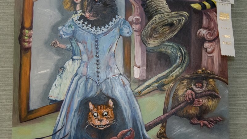 11th Annual Exhibit Untitled (Wasp in a Wig)