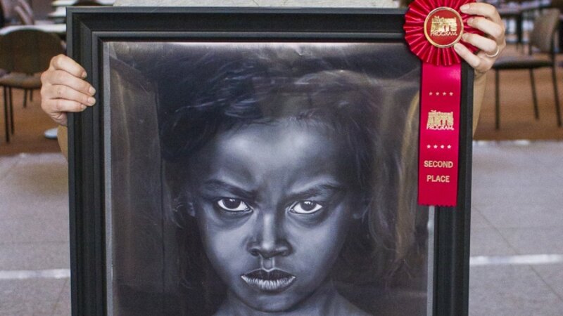 17th Annual Exhibit Violet 1