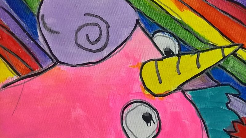 10th Annual Exhibit Rainbow Unicorn Dreams