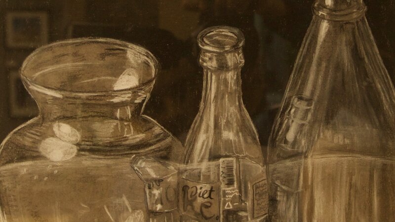 7th Annual Exhibit Glass Bottles