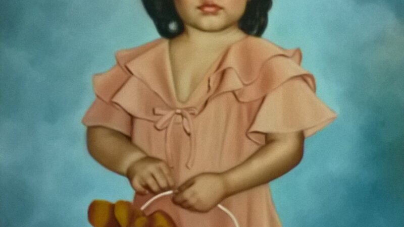 10th Annual Exhibit Flower Girl