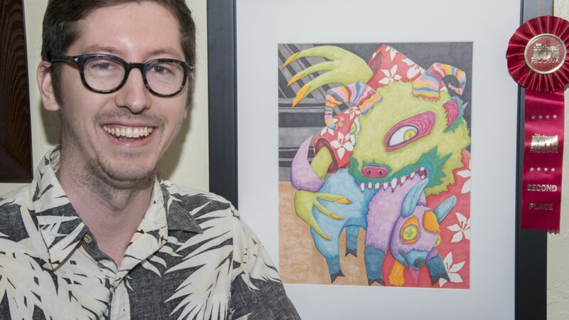 6th Annual Exhibit Sylvia Plath's Goatsucking Devil-Bird: La Chupacabra