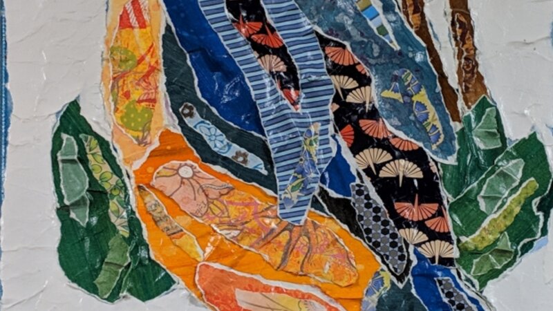 1st Annual Exhibit Patchwork Bird (Be Yourself Always)