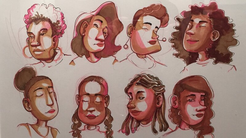 1st Annual Exhibit Embrace the Melanin 1/3