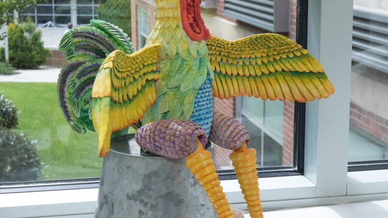 11th Annual Exhibit Psychedelic Rooster