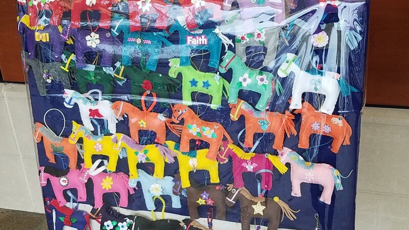 5th Annual Exhibit Decorative Horse Ornaments