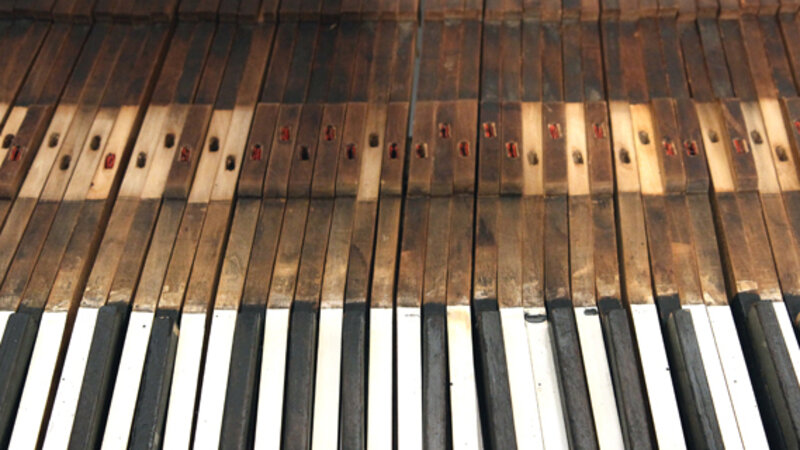 17th Annual Exhibit Suspended Piano