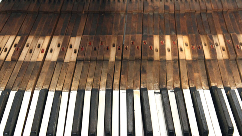 17th Annual Exhibit Suspended Piano